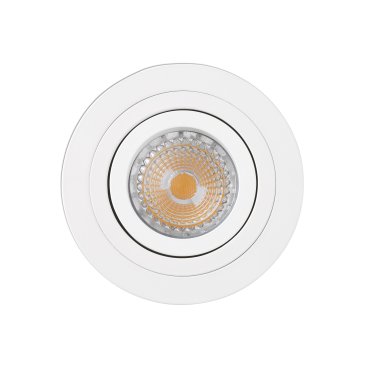 Faro Radon - Einbaustrahler - Ø 92 mm, Ø 80 mm Einbaugröße - mattweiß