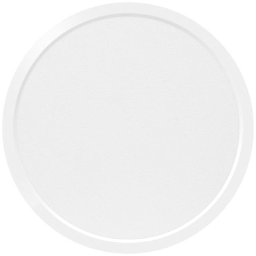 ETH Ruby - deckenleuchte - Ø 30 x 2,4 cm - 3-Stufen dimmbare - 24W LED inkl. - IP44 - weiß