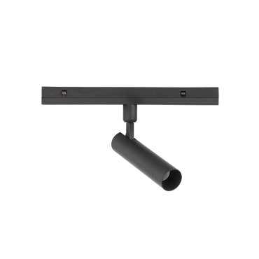 Nova Luce Lod 24V - Lichtpunkt Magnetschienensystem - Ø 3,2 x 19,6 cm - 10W LED inkl. - Sand schwarz