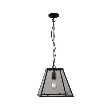 Searchlight Lanterns - Hängeleuchte - 30 x 30 x 150 cm - mattschwarz