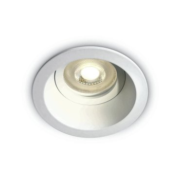 ONE Light - Dark Light Range - Einbaustrahler - Ø 85 mm, Ø 68 mm Einbaugröße - weiß