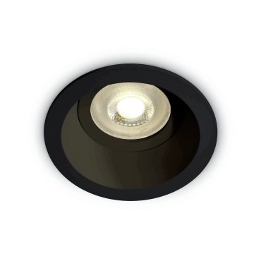 ONE Light - Dark Light Range - Einbaustrahler - Ø 85 mm, Ø 68 mm Einbaugröße - schwarz