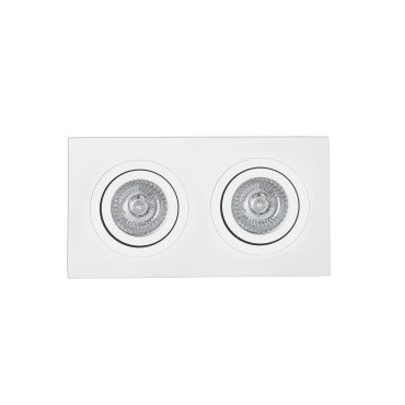 Faro Radon - Einbaustrahler - 180 x 92 mm, 170 x 80 mm Einbaumaß - mattweiß
