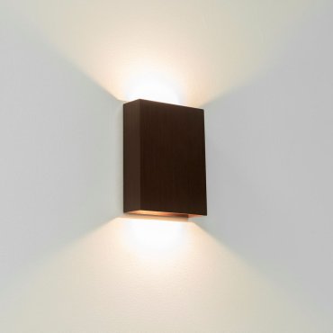Artdelight Memphis – wandleuchte – 4 x 12 x 16 cm – 6W LED inkl. – IP65 – schwarz und gold