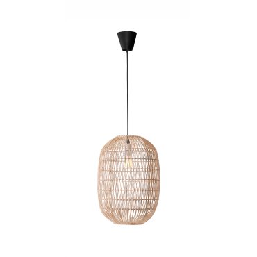 Nova Luce Melody - Hängeleuchte - Ø 30 x 250 cm - braun und schwarz