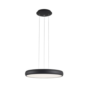 Nova Luce Gap - Hängeleuchte - Ø 51 x 120 cm - 50W LED inkl. - schwarz