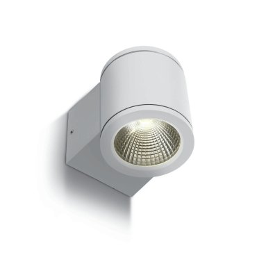 ONE Light Outdoor Wall Cylinders - Außenwandleuchte - 8 x 10,6 x 9 cm - 6W LED inkl - IP54 - weiß