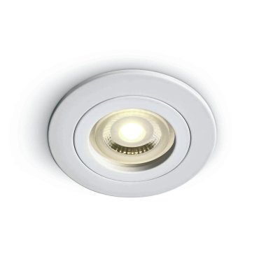 ONE Light Dual Ring Range - Einbaustrahler - Ø 80 mm, Ø 68 mm Einbaumaß - weiß