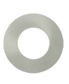 Artdelight - Abdeckring für Aufbaustrahler oder Einbaustrahler - Außenmaß Ø 14cm - Innenmaß Ø 7,5cm - weiß
