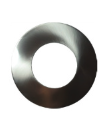 Artdelight - Abdeckring für Aufbaustrahler oder Einbaustrahler - Außenmaß Ø 14cm - Innenmaß Ø 7,5cm - Aluminium