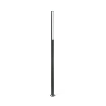 Faro Beret - Laternenpfahl - Ø 6,5 x 180 cm - 16W LED inkl. - IP54 - dunkelgrau