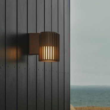 Nordlux Aludra N - Außenwandleuchte - 12,4 x 16,8 x 17,4 cm - IP54 - braun