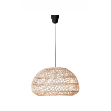 Nova Luce Melody - Hängeleuchte - Ø 50,5 x 250 cm - braun und schwarz