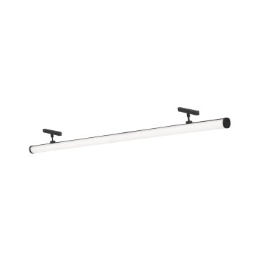 Nova Luce Ram 24V - Leuchte für Magnetprofilsystem - 150 x 12 cm - 38W LED inkl. - sandschwarz