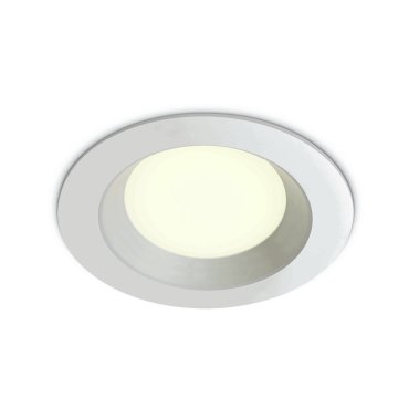 ONE Light - Einbaustrahler - Ø 90 mm, Ø 68 mm Einbaugröße - 3W LED inkl. - weiß - Lichtfarbe weiß