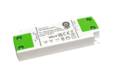FTPC LED-Treiber - 12Vdc/230V - 10,3 x 3,55 x 1,6 cm - 15W