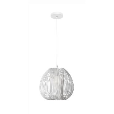 Nova Luce Desire - Hängeleuchte - Ø 28 x 250 cm - weiß