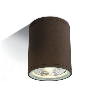 ONE Light PAR30 Outdoor Cylinders - Außen-Deckenleuchte - Ø 10,6 x 13,4 cm - IP54 - rostbraun
