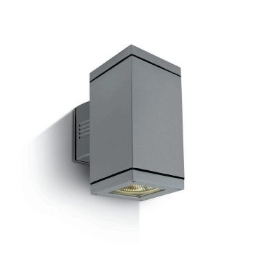 ONE Light PAR30 Outdoor Cubes - Außenwandleuchte - 10,8 x 10,8 cm - IP54 - grau
