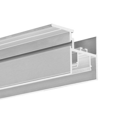 KLUS FOLED-SUF - LED-Einbauprofil für abgehängte Decken - 2,69 cm Fensterbreite - Aluminium