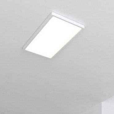 Nordlux Harlow - Deckenleuchte - 59,5 x 24,5 x 2,3 cm - 3 Stufen Moodmaker SceneSelect Funktion - 22W LED inkl. - IP54 - weiß