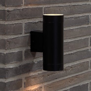 Nordlux Tin Maxi - Außenwandleuchte - 7,6 x 19 x 12,5 cm - IP54 - schwarz