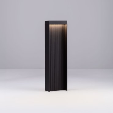 Nova Luce Alley - Gartenleuchte - 14 x 50 x 8 cm - 8W LED inkl. - IP65 - dunkel anthrazit