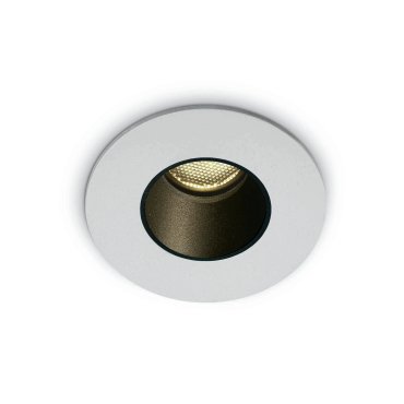 ONE Light - Dark Light Range - Einbaustrahler - Ø 40 mm, Ø 30 mm Einbaumaß - 2W LED inkl. - IP65 - weiß