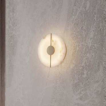 Nova Luce Aider - Wandleuchte - 20 x 5,5 cm - 12W LED inkl. - messing gold