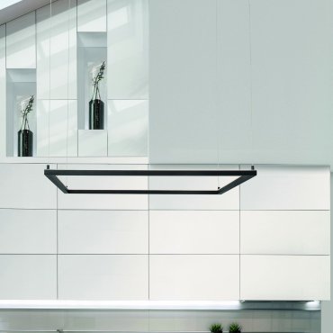 Nova Luce Eterna - Pendelleuchte - 100 x 100 x 120 cm - 50W dimmbare LED inkl. - Sand schwarz