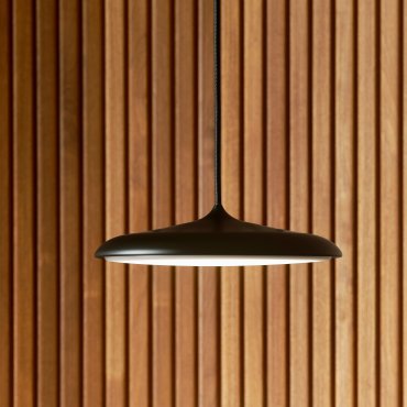 Design for the People Artist 25 - Hängeleuchte - Ø 25 x 306 cm - 14W dimmbar LED inkl. - schwarz