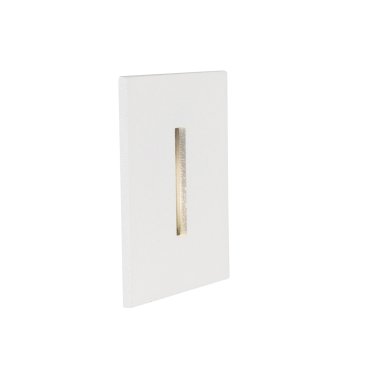 Nova Luce Passaggio - Wandeinbauleuchte - 37 x 37 mm, Ø 32 mm Einbaumaß - 1W LED inkl. - IP54 - weiß