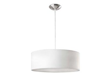 Faro Seven - Pendelleuchte - Ø 50 x 19 cm - matt weiß