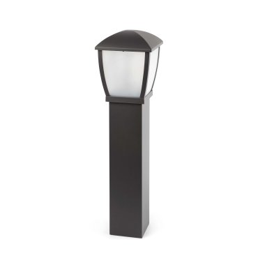 Faro Wilma - Gartenpfosten - 22,5 x 22,5 x 82 cm - IP44 - dunkelgrau