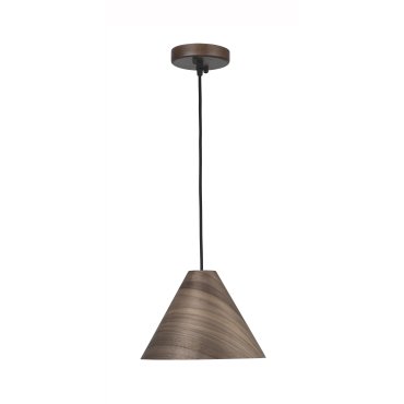 Nova Luce Wera - Pendelleuchte - Ø 25 x 130 cm - dunkelbraun