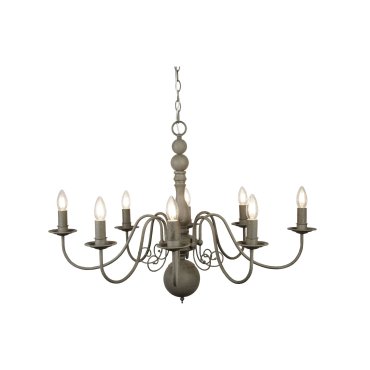 Searchlight Greythorne - Kronleuchter - 89 x 63 x 150 cm - grau