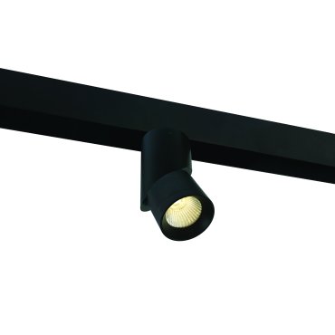 ONE Light Magnetschienensystem MINI, MIDI &amp; MAXI - Schienenspot - Ø 6,6 x 17,6 cm - 15W LED inkl. - schwarz