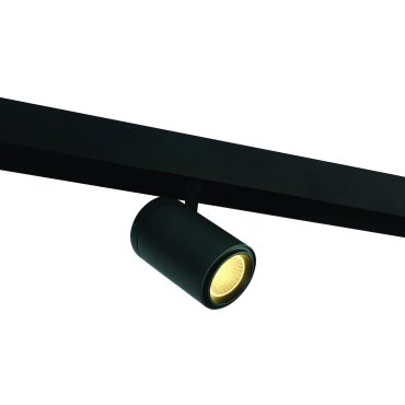 ONE Light Magnetschienensystem MINI, MIDI &amp; MAXI - Schienenspot - Ø 7,3 x 13,6 cm - 24W DALI dimmbare LED inkl. - schwarz