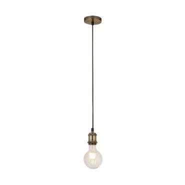 Searchlight Suspension - Hängeleuchte - Ø 9,8 x 150 cm - Messing antik