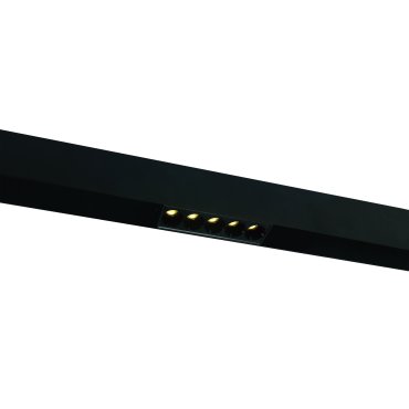 ONE Light Magnetschienensystem MAXI - linear - Schienenspot - 13,8 x 3,7 x 4,7 cm - 12W LED inkl. - schwarz