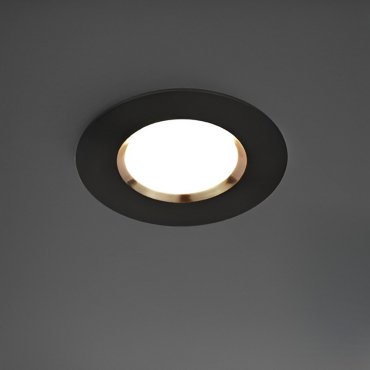 Nordlux Smart Dorado - Einbaustrahler - intelligente Beleuchtung - Ø 85 mm, Ø 72 mm Einbaugröße - 4,7W LED inkl. - IP65 - schwarz