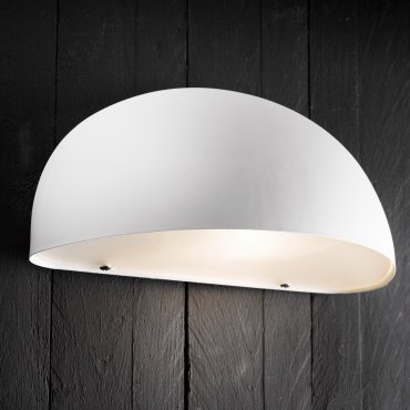 Nordlux Scorpius Maxi - Außenwandleuchte - 27 x 14 cm - IP23 - weiß