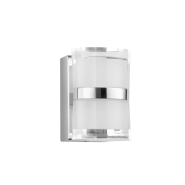 Nova Luce Sabia - Spiegelleuchte - 8,5 x 9,8 x 12,5 cm - 10W LED inkl. - IP44 - Chrom