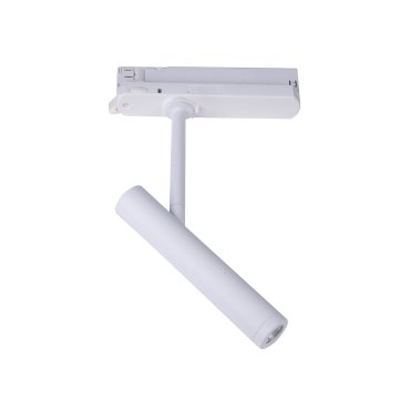 Maxlight Pistol - Stromschienenstrahler - 3-Phasen-Schienensystem - 16,8 x 3 x 25 cm - 12W LED inkl. - weiß