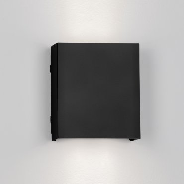 Nova Luce Elio - Außenwandleuchte - 11,4 x 13 x 6,2 cm -  12W LED inkl. - IP65 - dunkel anthrazit