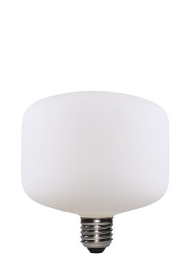 Daylight Italia Creta LED Lampe - Ø 11,5 x 14,5 cm - E27 - 6W dimmbar - 2700K - weiß