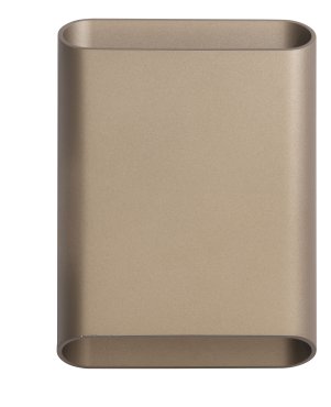 Artdelight Diaz – wandleuchte – 4 x 14,5 x 20 cm – 2 x 6W LED inkl. – IP65 – champagner