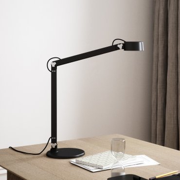 Design for the People Nobu - Tischleuchte - 49,5 x 46,5 cm - 9W dimmbare LED inkl. - schwarz