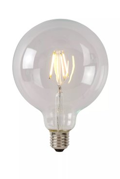 Lucide LED Klasse A Glühlampe - Ø 12,5 x 17,5 cm - E27 - 7W nicht dimmbar - 2700K - transparent