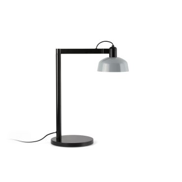 Faro Tatawin - Tischleuchte - 25 x 45,4 x 57,5 cm - schwarz satiniert und grau-blau glänzend